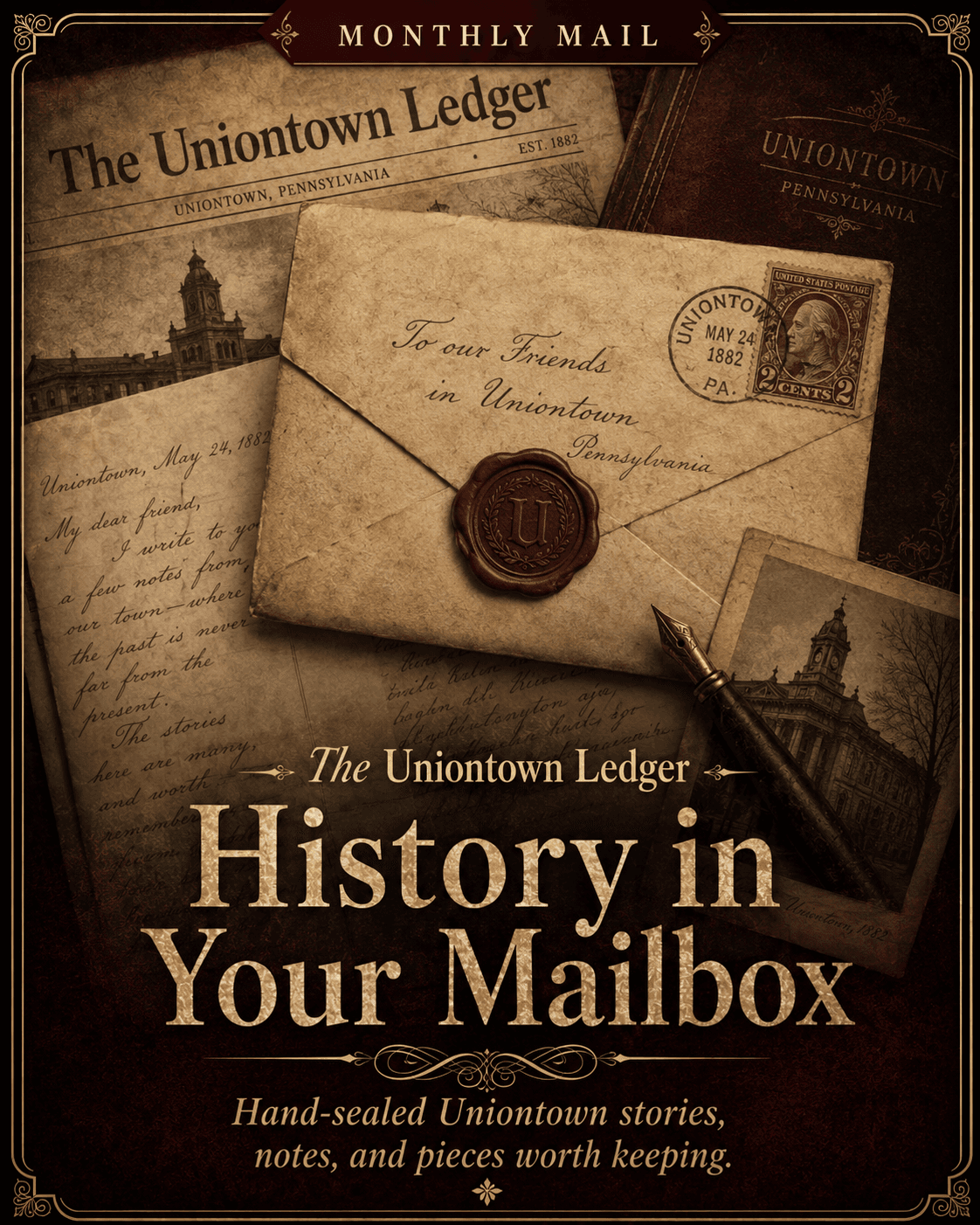 Monthly Mail card artwork