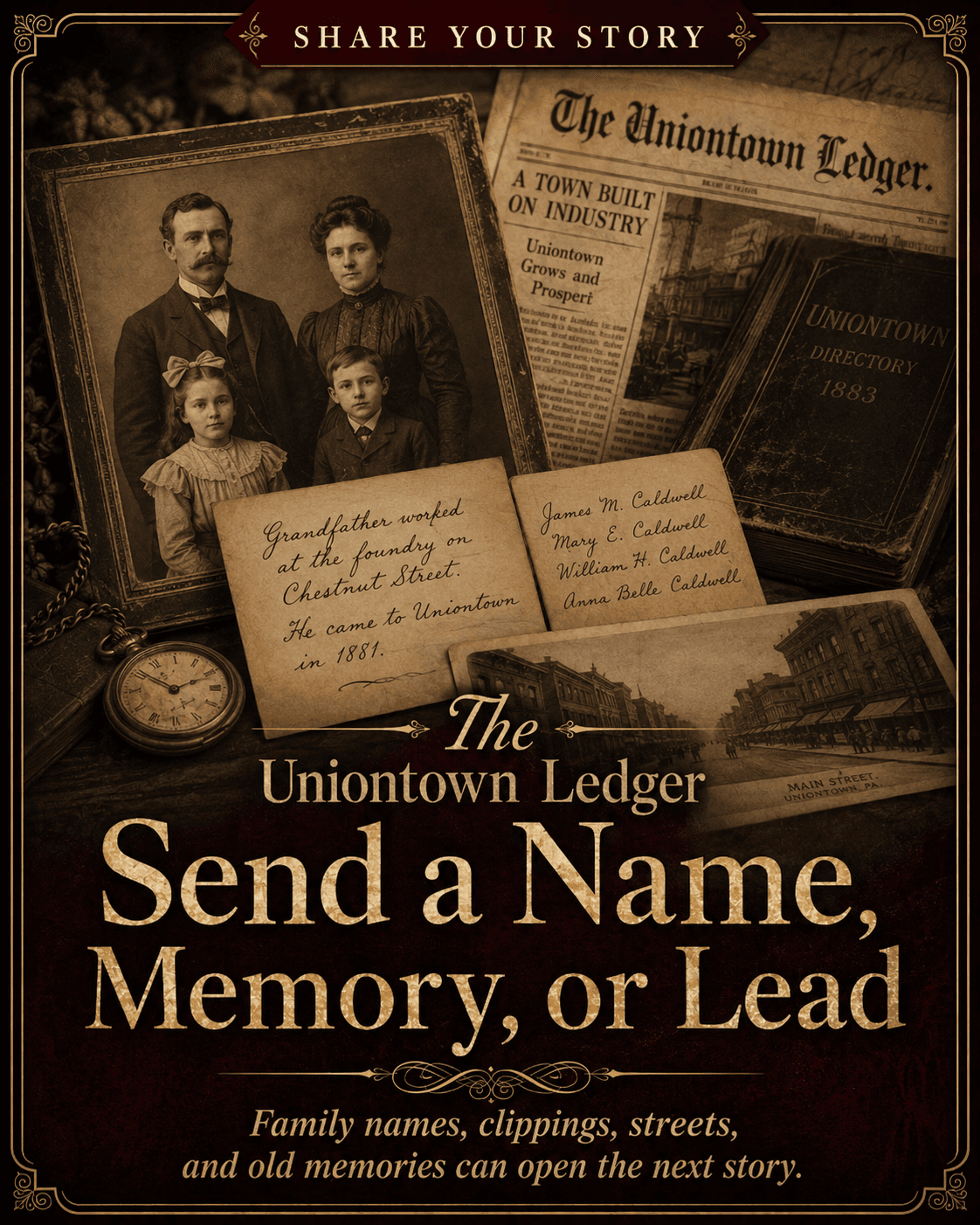 Share Your Story card artwork